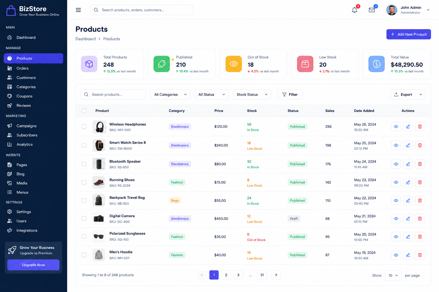 E-Commerce Website