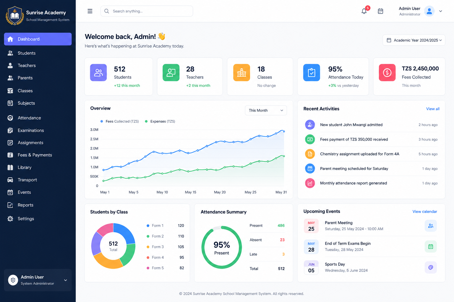 School Management System